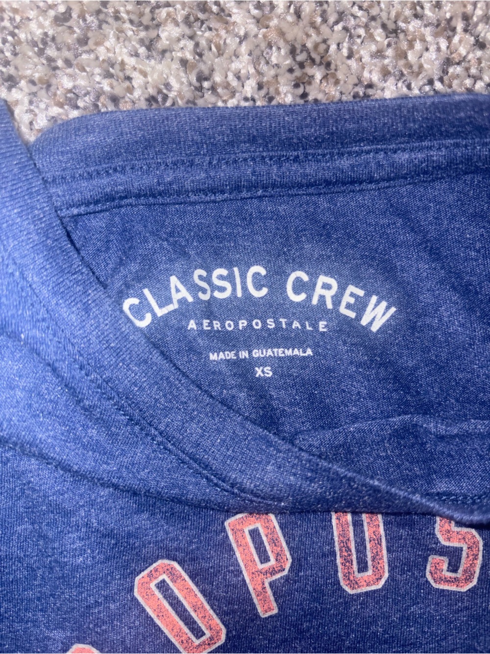 Aéropostale Classic Crew Navy Sweatshirt